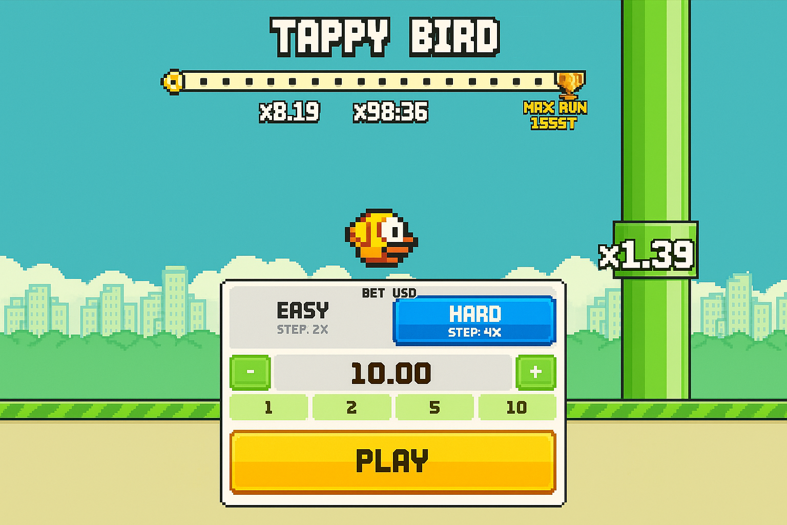 Tappy Bird gameplay